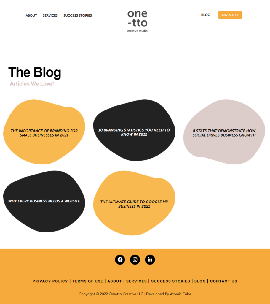A vibrant website design showcasing a diverse range of colors, creating an eye-catching visual experience.